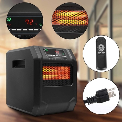 Portable Air Electric Heater Adjustable Thermostat For Bathroom Bedroom Garden Living Room