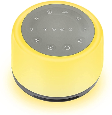 White Noise Nature Sound Sleeping Machine USB Rechargeable Sound Machine Color Night Light For Sleeping and Relaxing