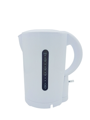 Plastic 1.7 L  Electrical home Appliances Black Silver White Body OEM Customized kettle