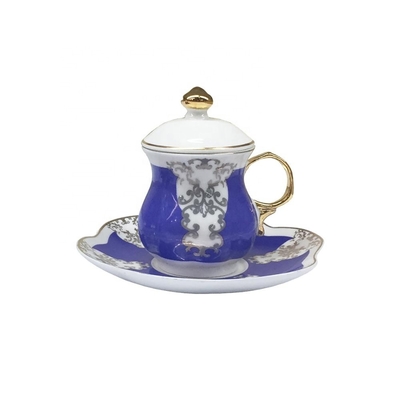 Arabic Turkish Fashion Coffee Cups Saucer Sets Porcelain Coffee Set