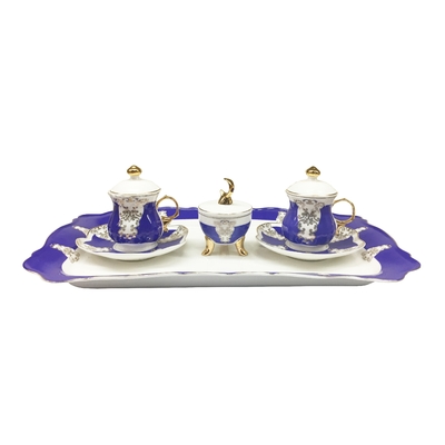 Arabic Turkish Fashion Coffee Cups Saucer Sets Porcelain Coffee Set