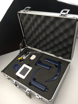 Portable video laryngoscope with 3pcs reusable blade
