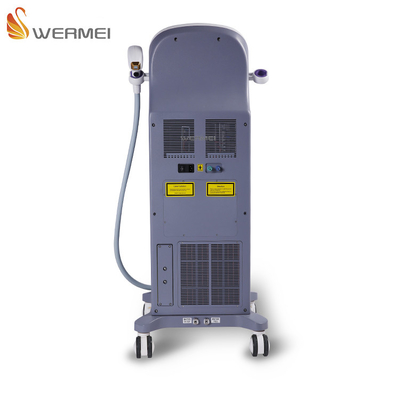 3 wavelength 808nm 755nm 1064nm fiber diode laser painless hair removal beauty laser machine price
