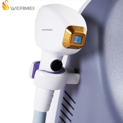 3 wavelength 808nm 755nm 1064nm fiber diode laser painless hair removal beauty laser machine price