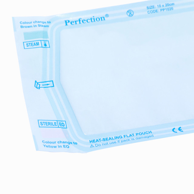 Disposable Sterile Surgical Heat-sealing Packaging Flat Pouch For Medical Packaging
