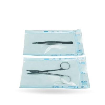 Disposable Sterile Surgical Heat-sealing Packaging Flat Pouch For Medical Packaging