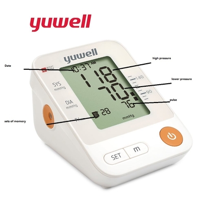 YUWELL Automatic digital blood pressure monitor for measure blood pressure and pulse