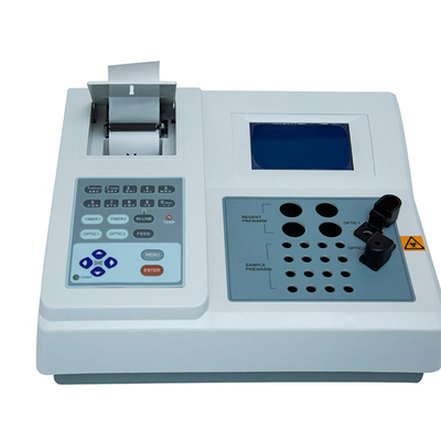 China Medical Equipment Blood Analysis System TWO-channel Semi-auto Coagulation Analyzer for Human or Vet