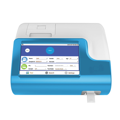 Blood Test Laboratory Equipment cTnI/HbA1c/D-Dimer/T3 T4/TSH/BNP POCT Analyzer Reagent Fluorescence Immunofluorescence