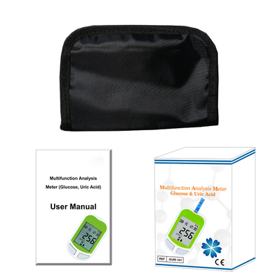 hot selling Multifunction Analysis Meter Glucose,Uric Aacid 2 in 1 Glucose meter