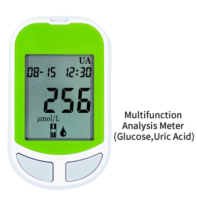 hot selling Multifunction Analysis Meter Glucose,Uric Aacid 2 in 1 Glucose meter