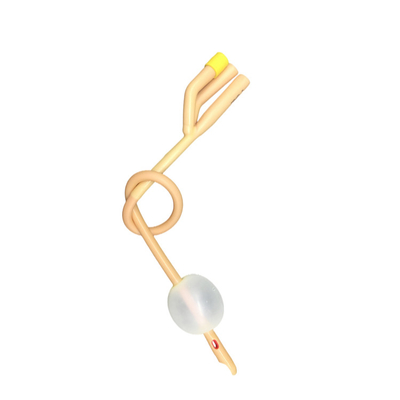 High Quality Various Size Disposable Medical Felame Three Way Latex Foley Catheter