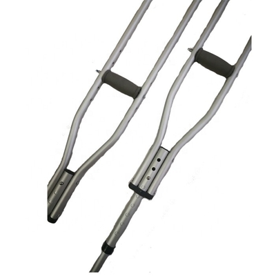 Adjustable Foam Underarm Telescopic Walking Axillary Aluminum Elbow Crutch for Elderly  OEM Medline