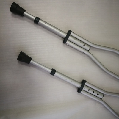 Adjustable Foam Underarm Telescopic Walking Axillary Aluminum Elbow Crutch for Elderly  OEM Medline