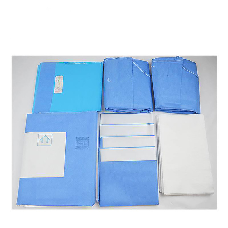 Medical disposable universal pack Sterile Angiography Set surgical instrument pack